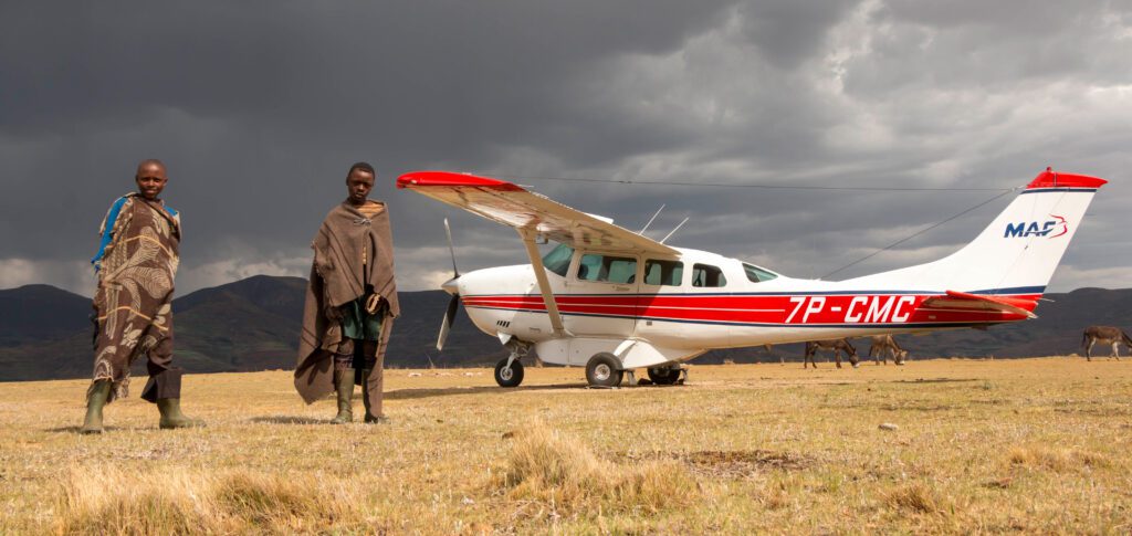 MAF Cessna 206 in Lesotho