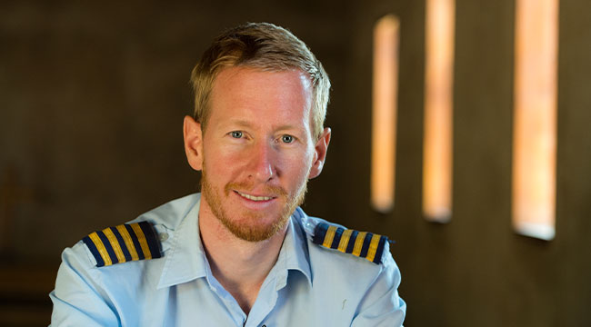 Picture of pilot Kirstein Combrink