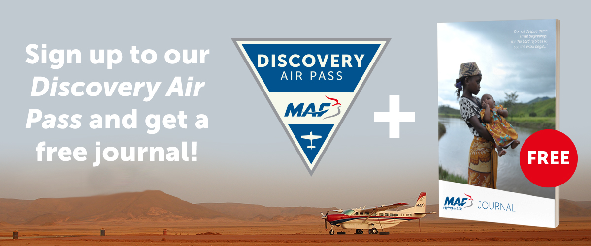 Sign up to our Discovery Air Pass and get a free journal!