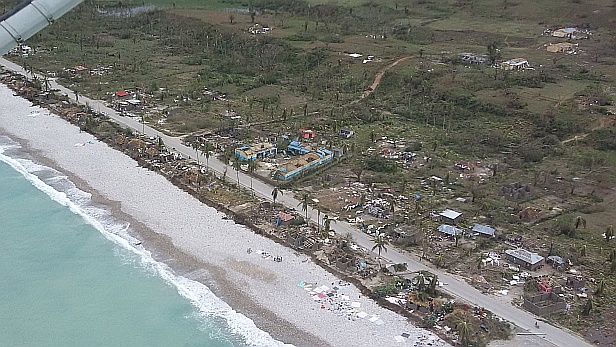 Hurricane Matthew damage in Jacmel - MAF