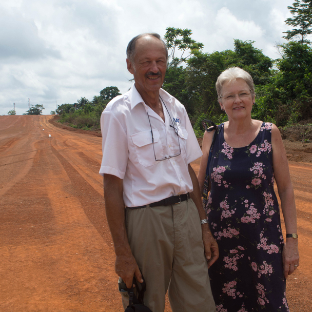 Maurice Houriet (left) was of the first MAF pilots in Chad (credit: MAF Archive) Maurice Houriet (left) was of the first MAF pilots in Chad (credit: MAF Archive)