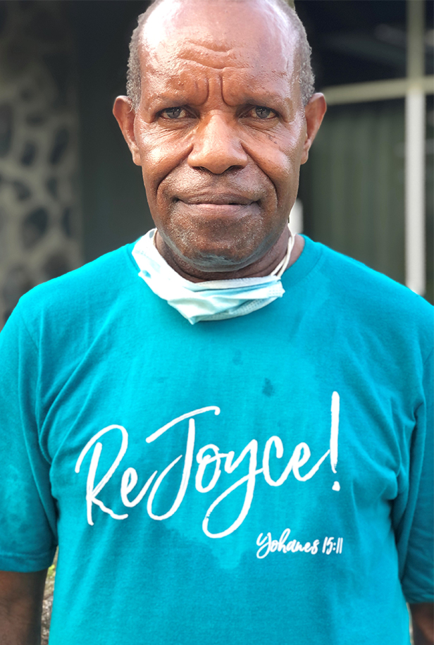 MAF Papua staff wore ‘ReJoyce’ t-shirts to honour their late colleague, Joyce Lin