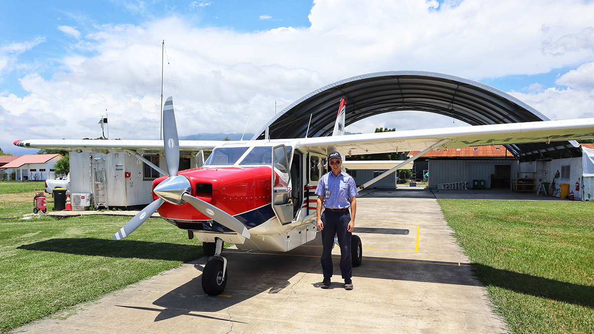 MAF is the only air ambulance service in Timor-Leste facilitated by pilots like Jan Klassen