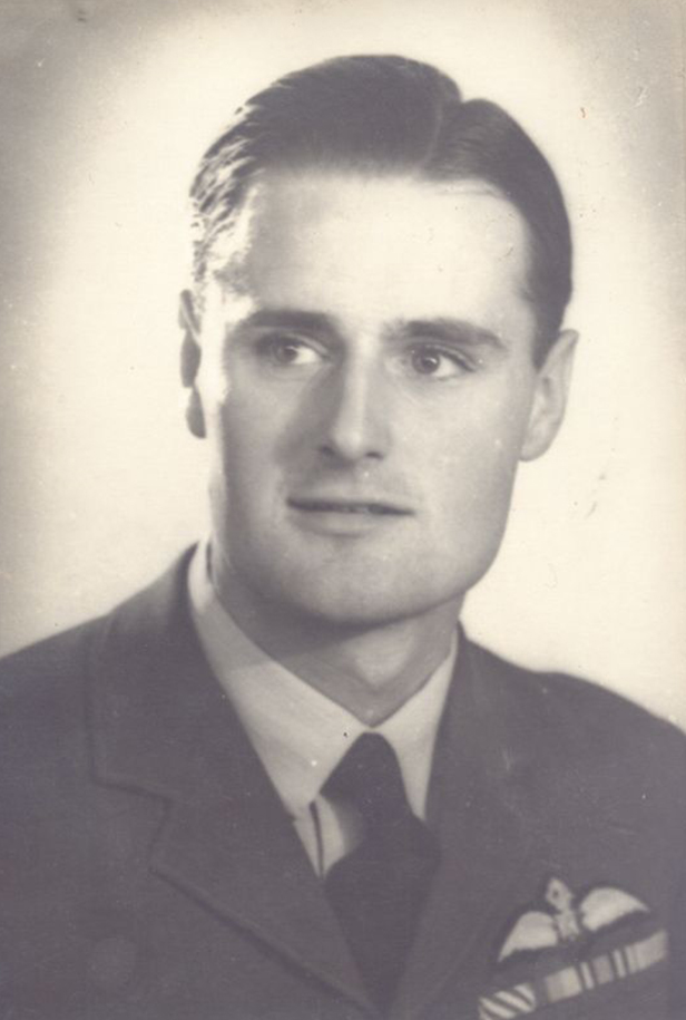 Jack Hemmings in his Royal Air Force Uniform 