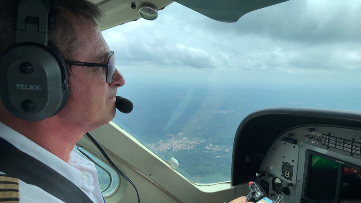 MAF’s Roy Rissanen undertakes the first operational flight in Guinea