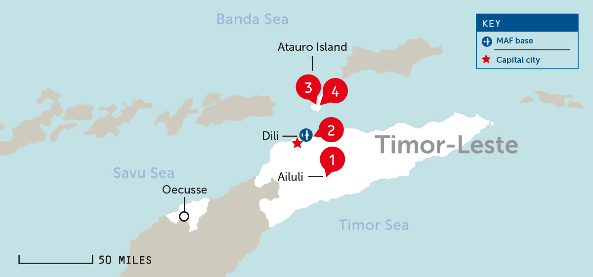 Timor-Leste Map