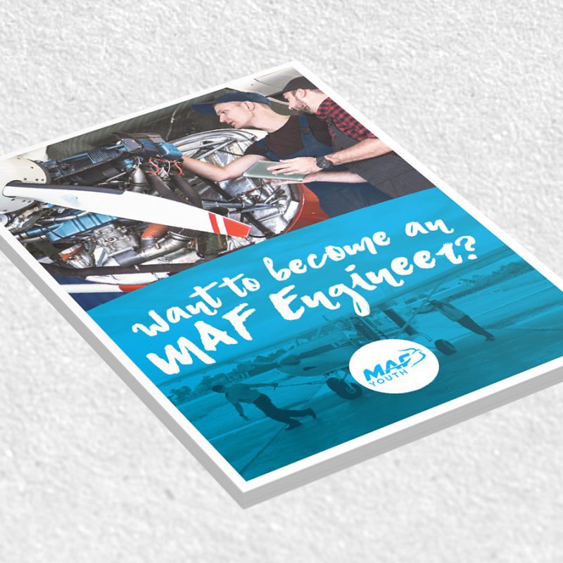 "Want to become an MAF engineer?" brochure