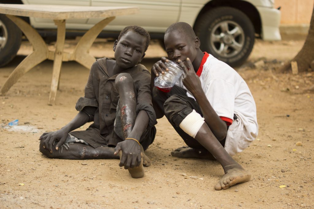 Today, many orphans live on the streets of South Sudan (credit: Thorkild Jørgensen)