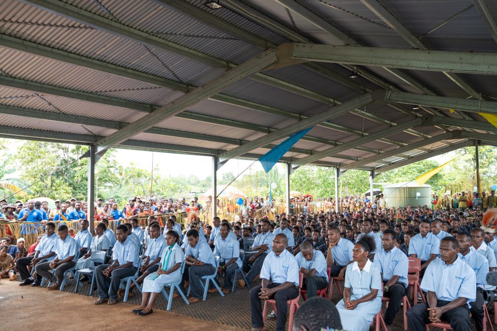 54 Year 10 graduates attend the first ceremony of its kind at Nomad Mougulu High School (credit: Landen Kelly)