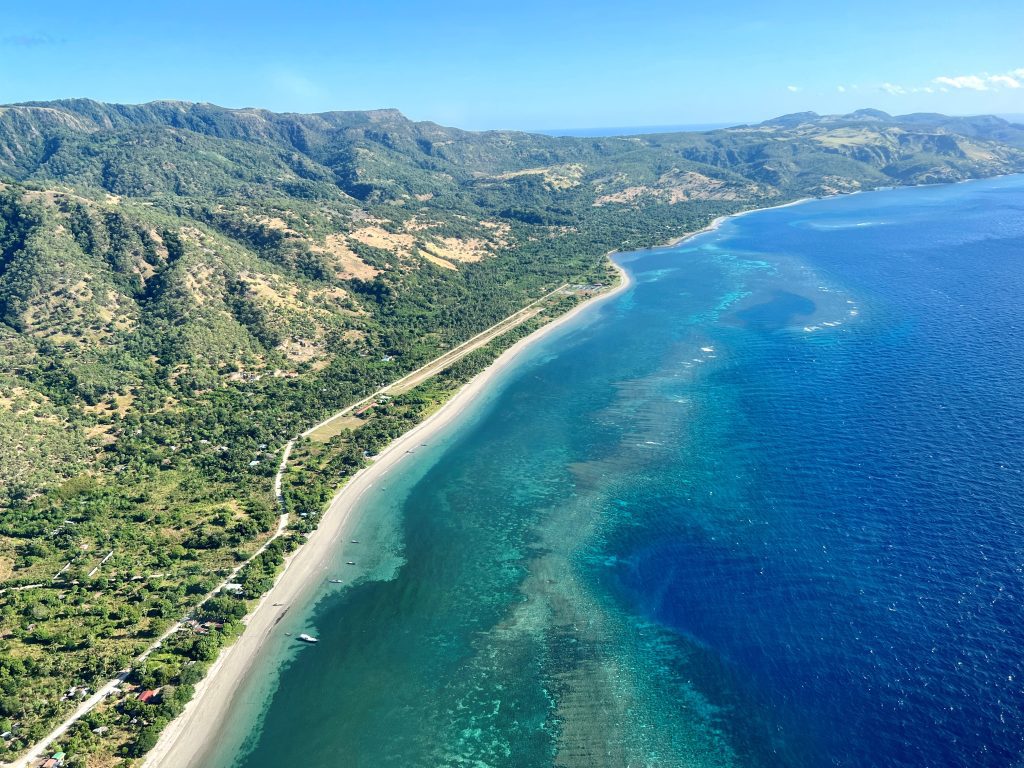 Coast of Atauro Island including airstrip (credit: Ping Domtta)