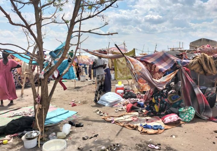 South Sudan’s border town of Renk has registered nearly 83,000 refugees (Credit: Concern SS / RRC)