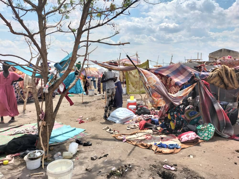 South Sudan’s border town of Renk has registered nearly 83,000 refugees (Credit: Concern SS / RRC)