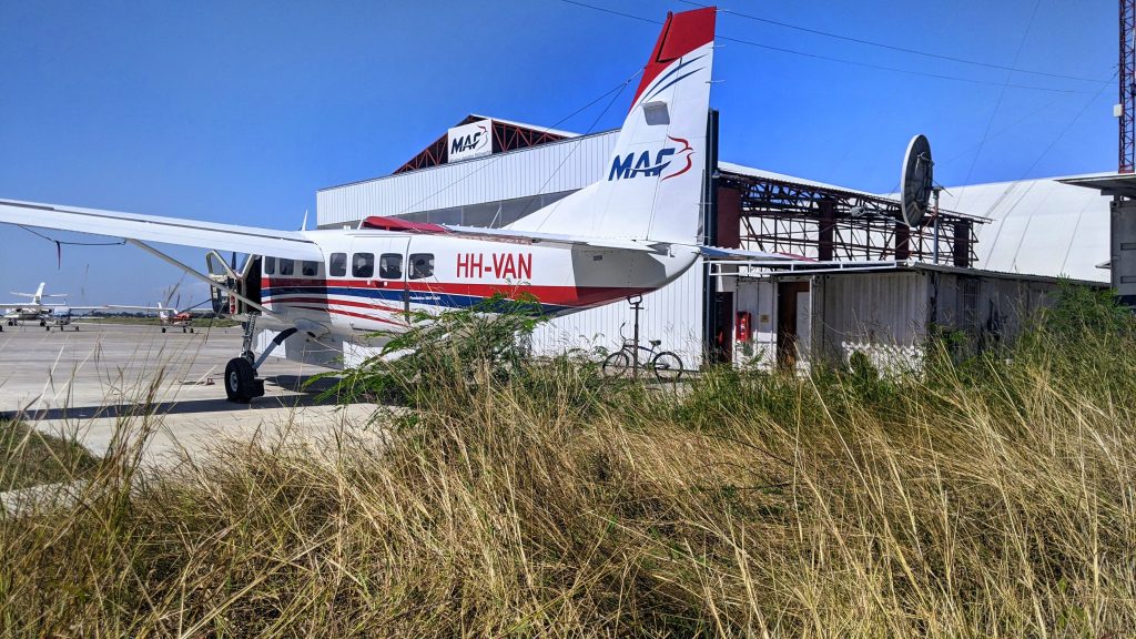 MAF still has a presence in Haiti but flying is currently suspended (credit: Zachary Francois)