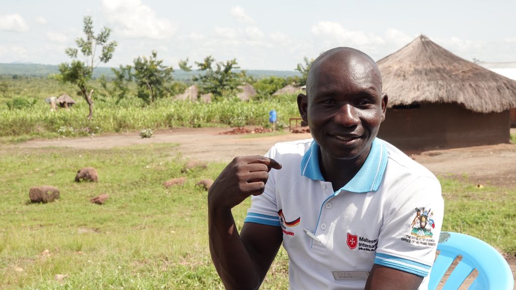 Paul has lived in out of refugee camps his whole life (credit: Damalie Hirwa)
