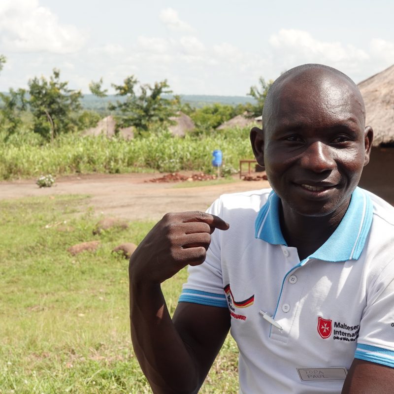 Paul has lived in out of refugee camps his whole life (credit: Damalie Hirwa)