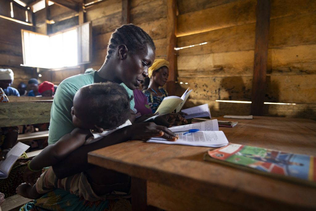Many DRC women were denied access to education as children (credit: Lem Malabuyo)