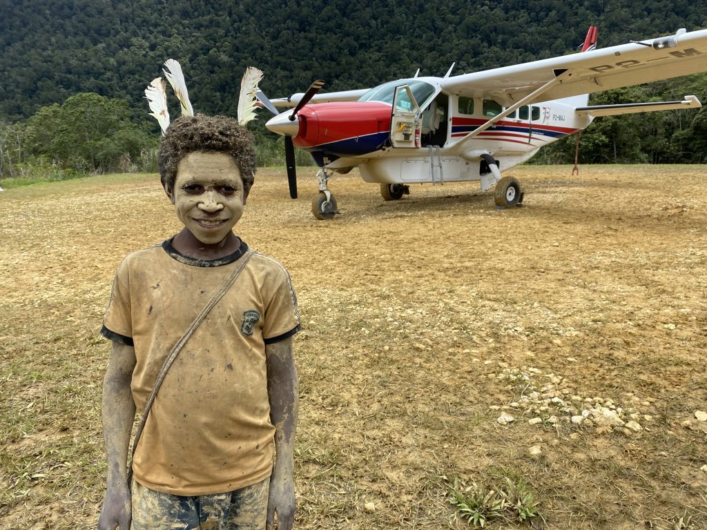 As long as there are airstrips in rural PNG, MAF will continue to serve future generations (credit: Siobhain Cole)