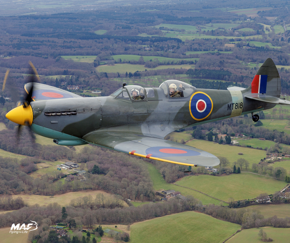 The flight takes in views of Kent and London (credit: Jonathan Buckmaster)
